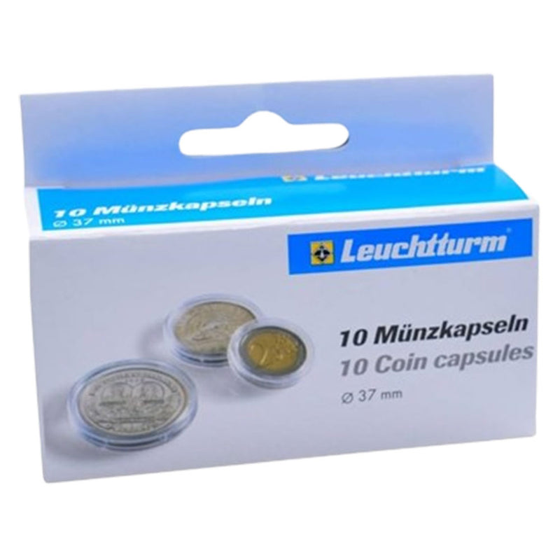 Leuchtturm-kolikkikapselit 10PK (koosta 30-39)