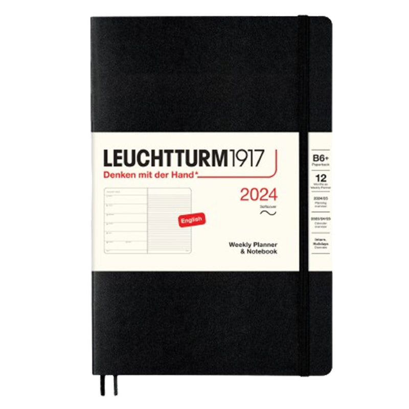 2024 B6+ Weekly Planner & Notebook (pocketbok)