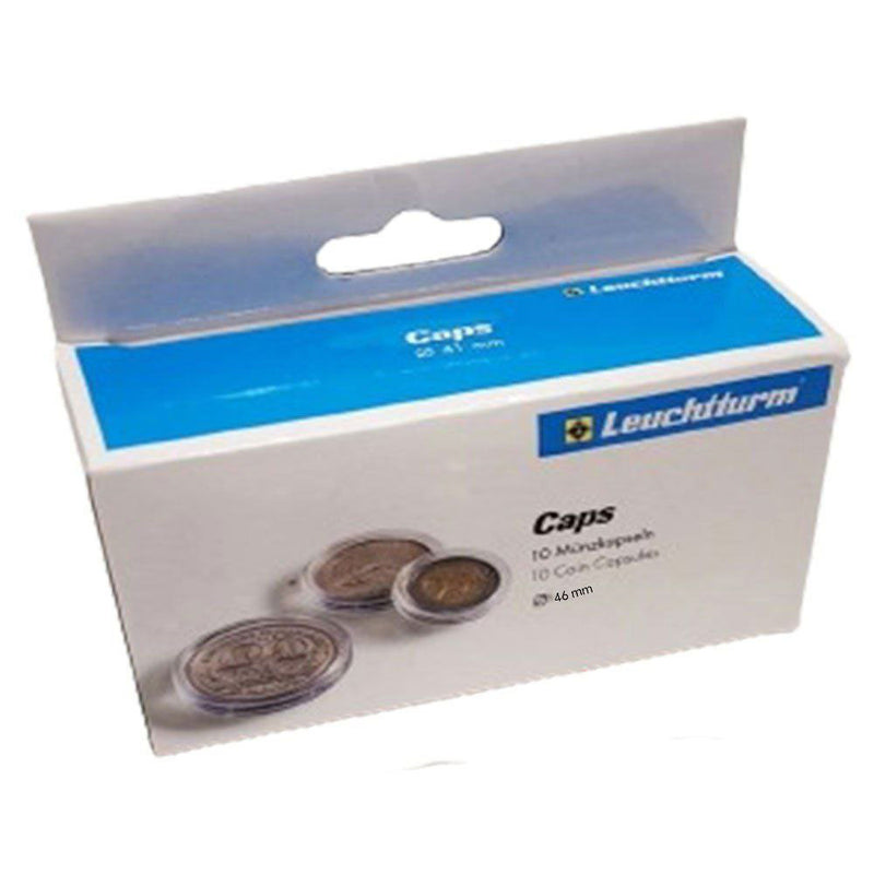 Leuchtturm Coin Capsules 10pk (från storlek 40-49)