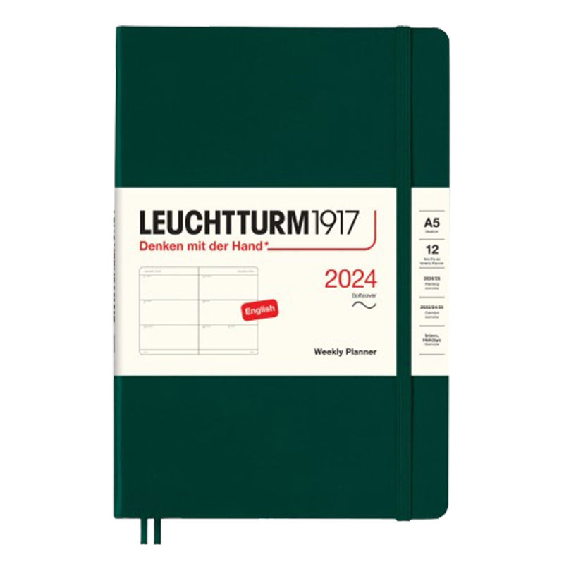 Leuchtturm 2024 A5 veckors planerare (softcover)