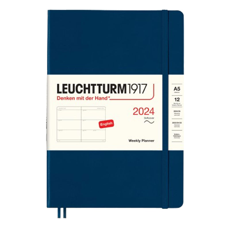 Leuchtturm 2024 A5 viikon suunnittelija (Softcover)