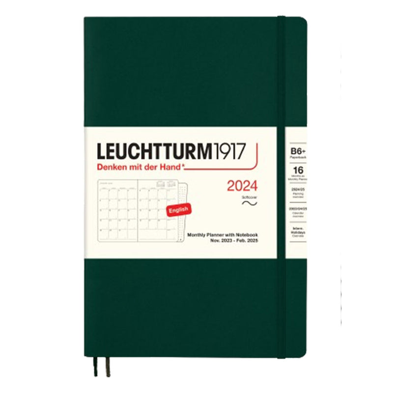 2024 B6+ Monthly Planner & Notebook (pocketbok)