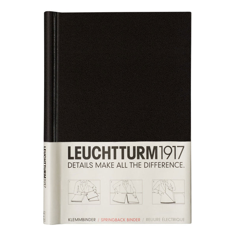 Leuchtturm Peka Springback Binder (musta)