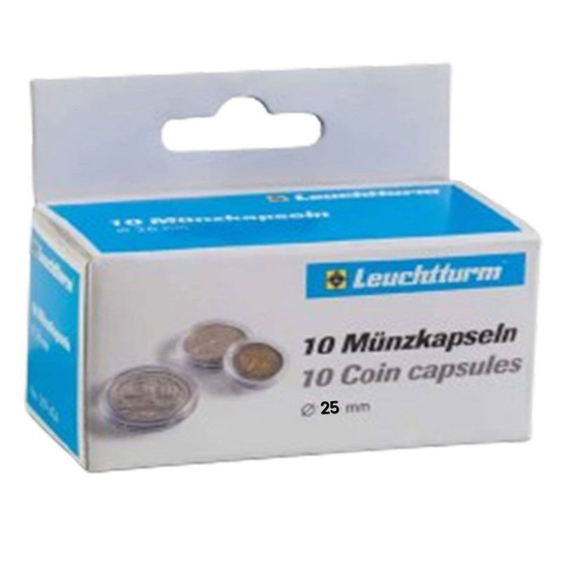 Leuchtturm-kolikkikapselit 10PK (koosta 20-29)