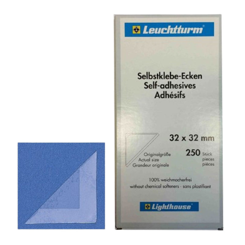 Leuchtturm-itseliimautuva nurkkakiinnikkeet 250pk