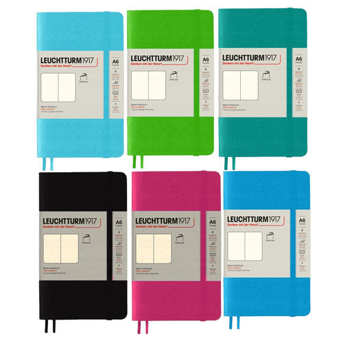 Leuchtturm Softcover Plain Notebook A6