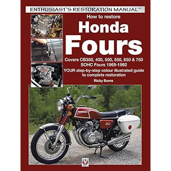 How to Restore Honda Fours Guide Book