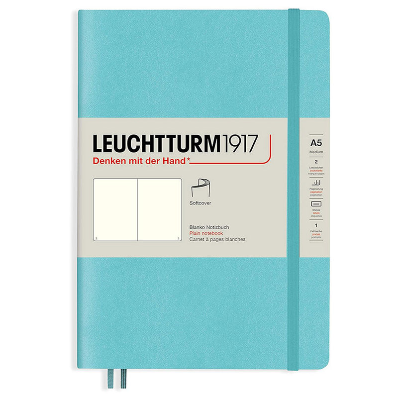 Leuchtturm Softcover Plain Notebook A5