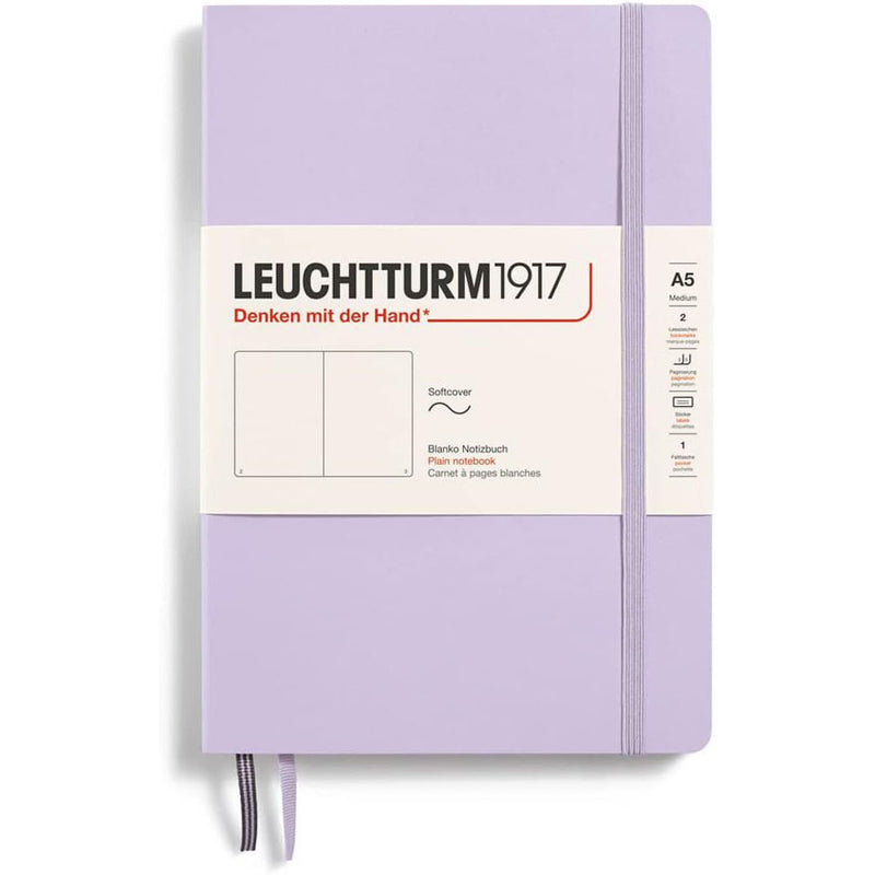 Leuchtturm Softcover Plain Notebook A5