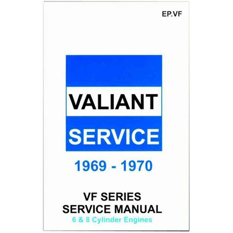 Valiant VF 1969-1970 Workshop Manual