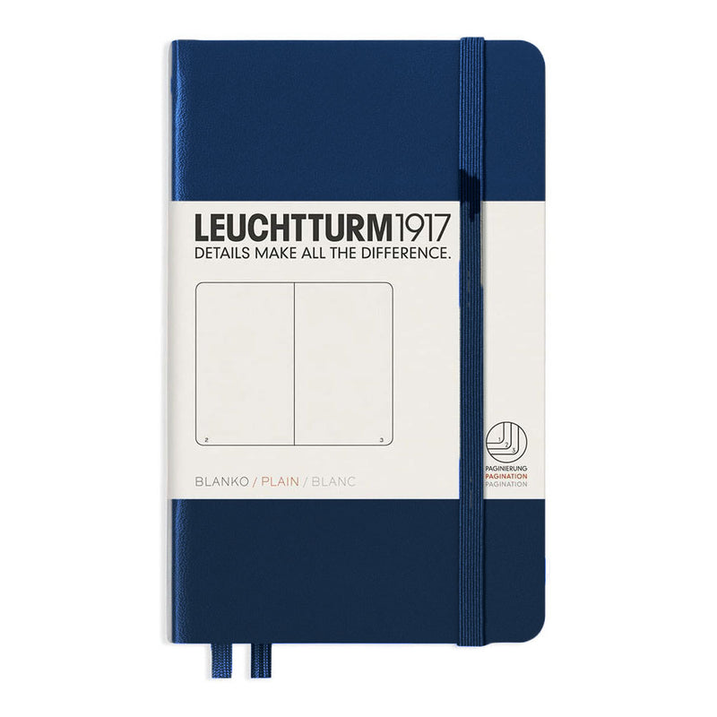 Leuchtturm Hardcover Plain Notebook A6