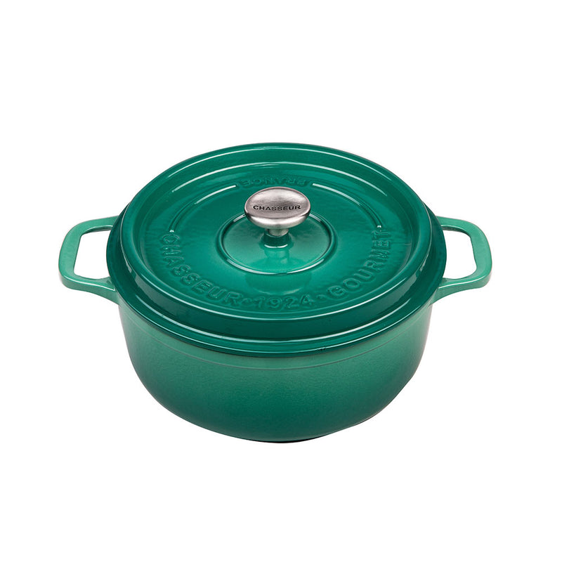 Chasseur Gourmet Round French Oven (Jade)