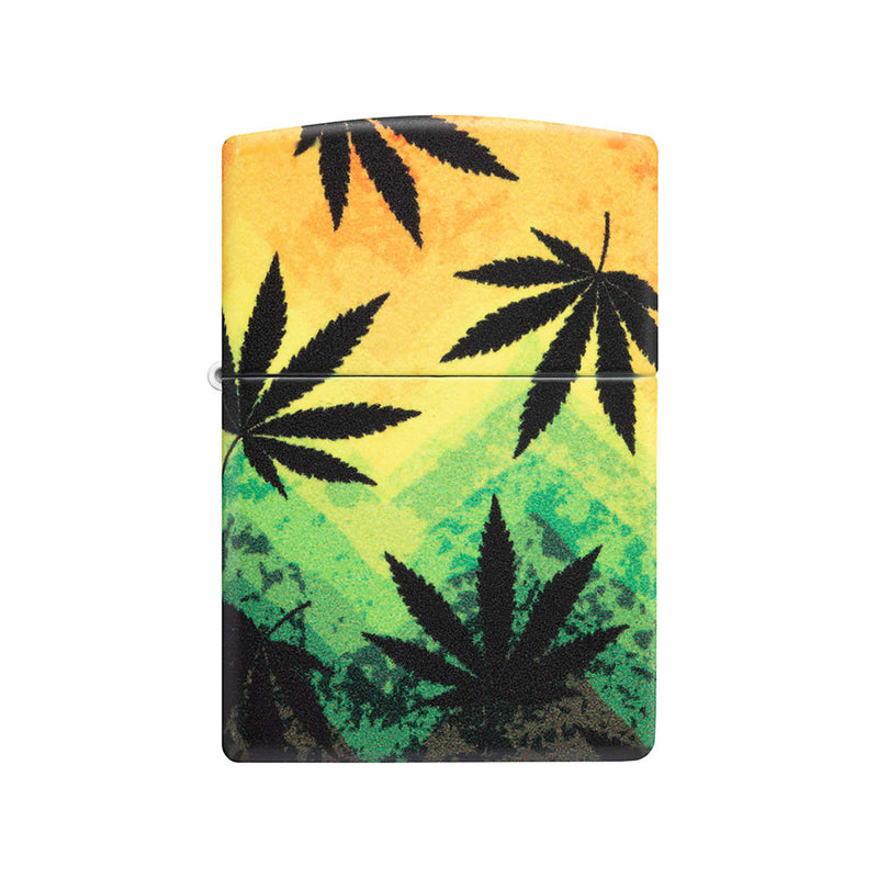 Zippo 540 Matte Cannabis Design Ligher