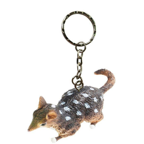 Animals of Australia Quoll Keychain