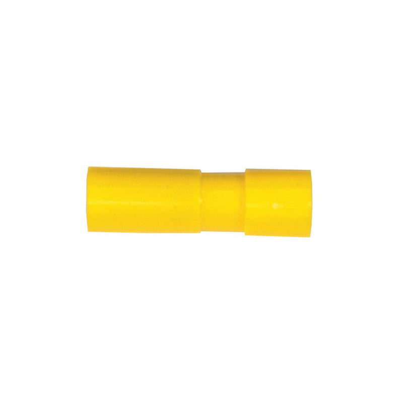 Bullet Connector 4mm 100 st (gul)