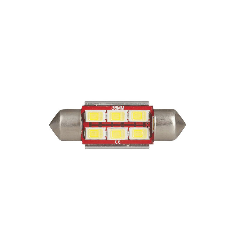 CANBUS -yhteensopiva LED -Festoon Globe 12V (6x5730)