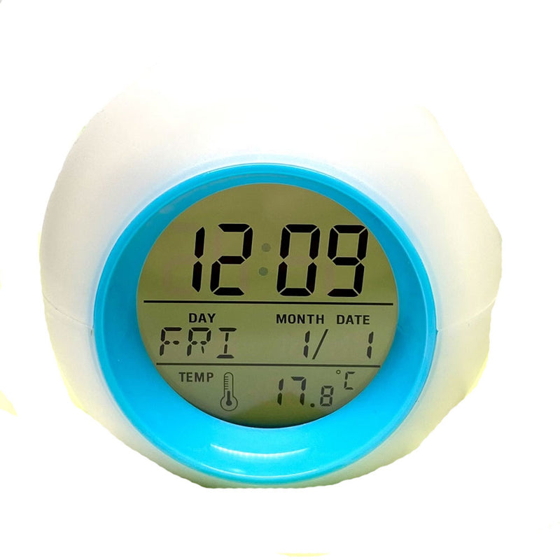 Rainbow Light Multi Functional Digital Clock