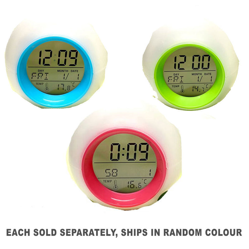 Rainbow Light Multi Functional Digital Clock