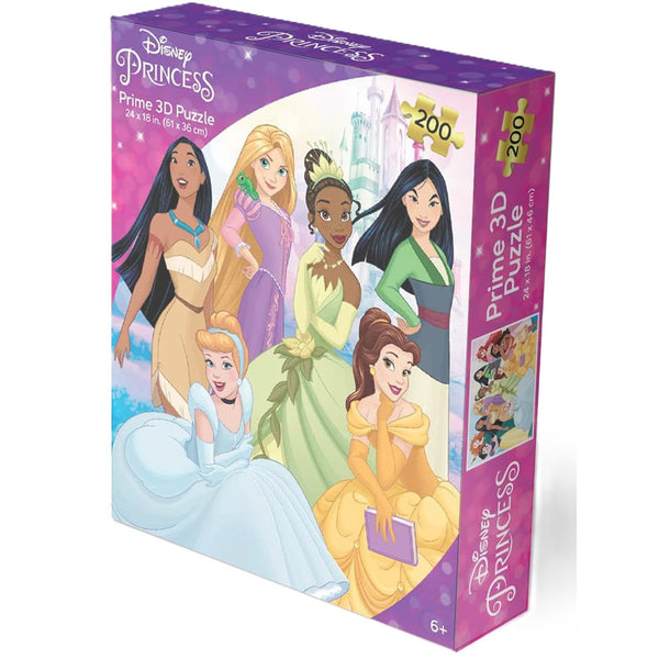 Prime3D Disney Princess 200-Piece 3D Puzzle