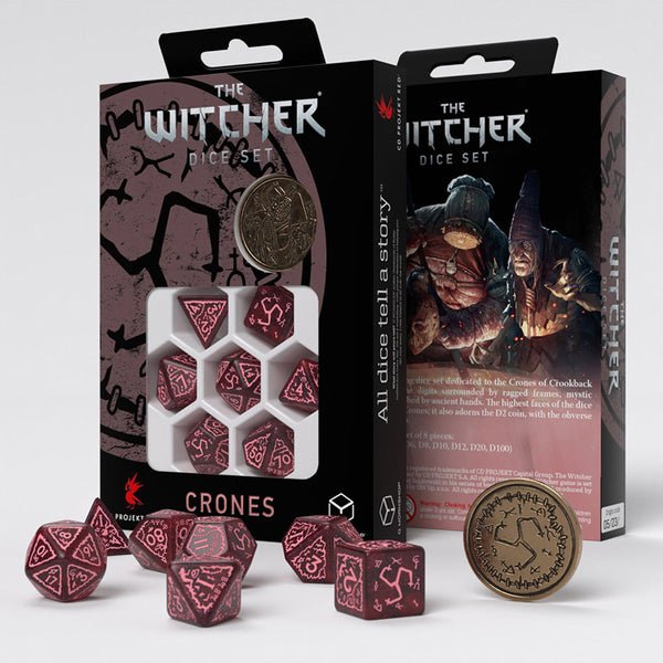 Witcher Dice Set Crones Whispess