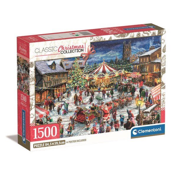 Clementoni the Christmas Fair 1500pc Puzzle