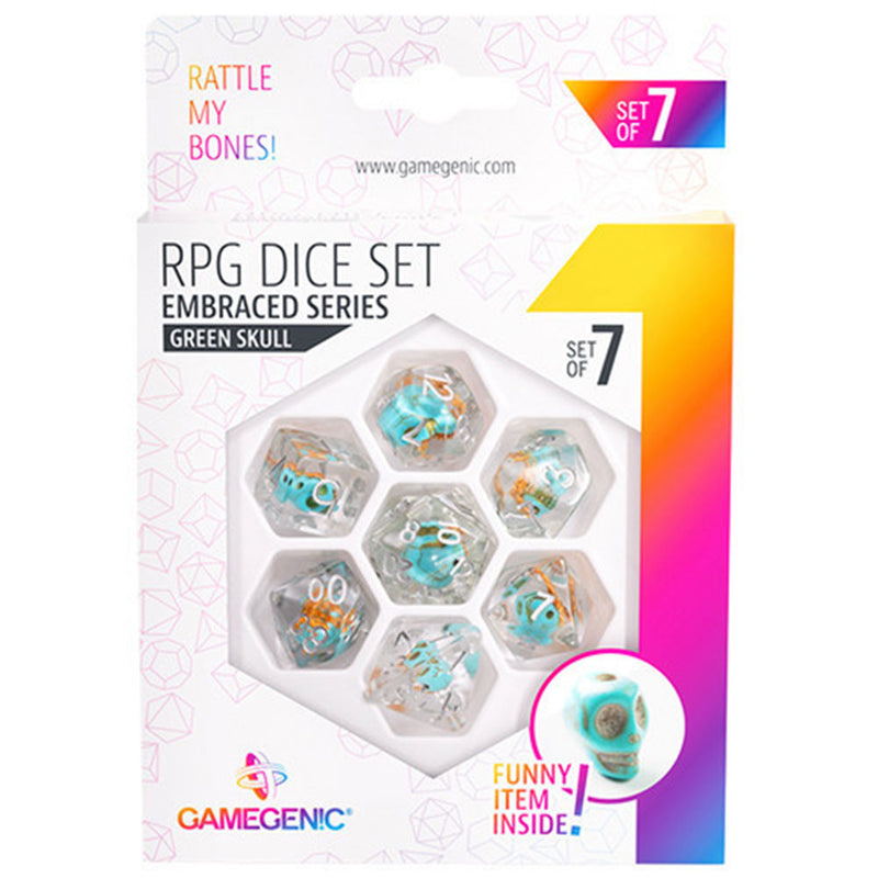 Gamegenic Embred -sarjan RPG -noppajoukko 7kpl