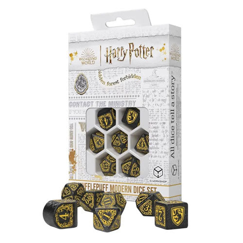 Harry Potter Hufflepuff Modern 7-Die Set