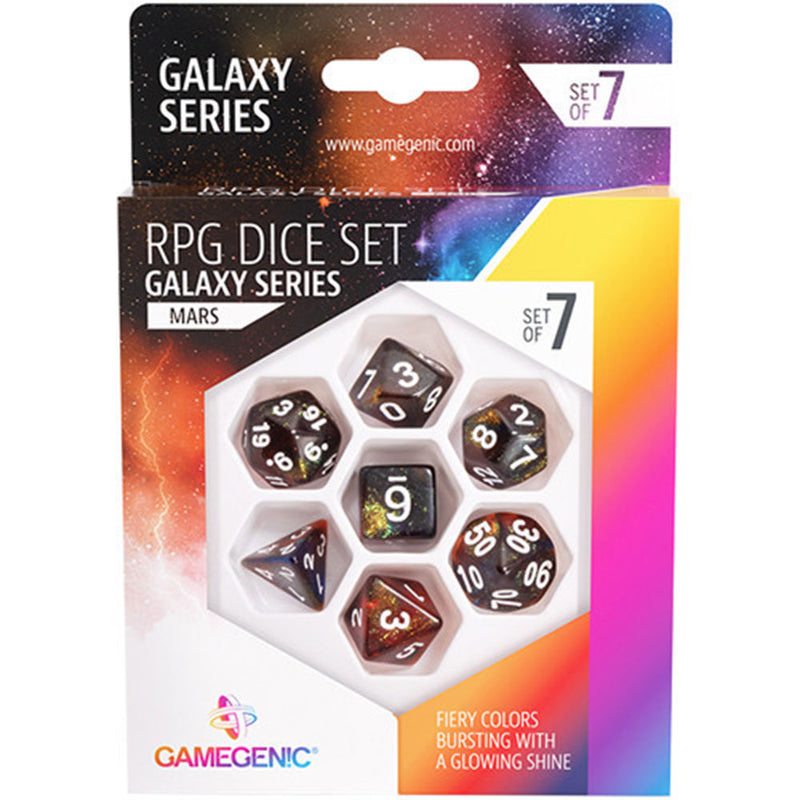  Gamegenic Galaxy Series RPG Würfelset 7tlg