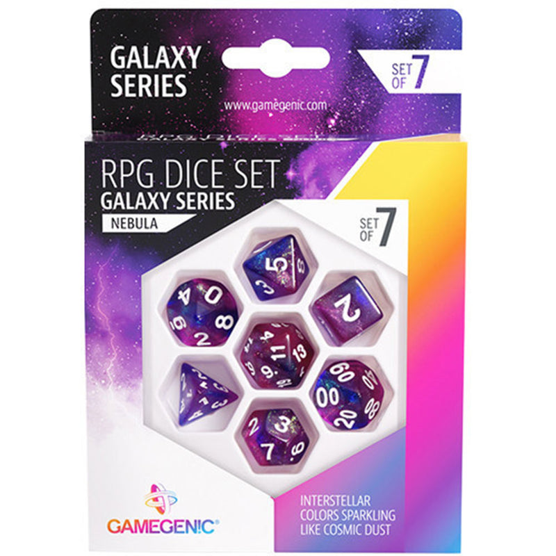 Gamegenic Galaxy -sarjan RPG -noppasarja 7kpl