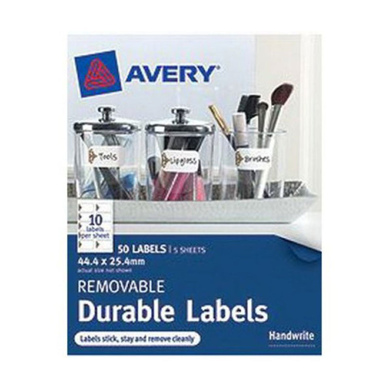 Avery Writable Järjestä tarroja 50kpl (44x25 mm)