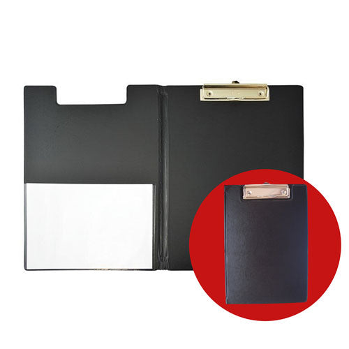 Bantex A5 PVC Clipfolder (Black)