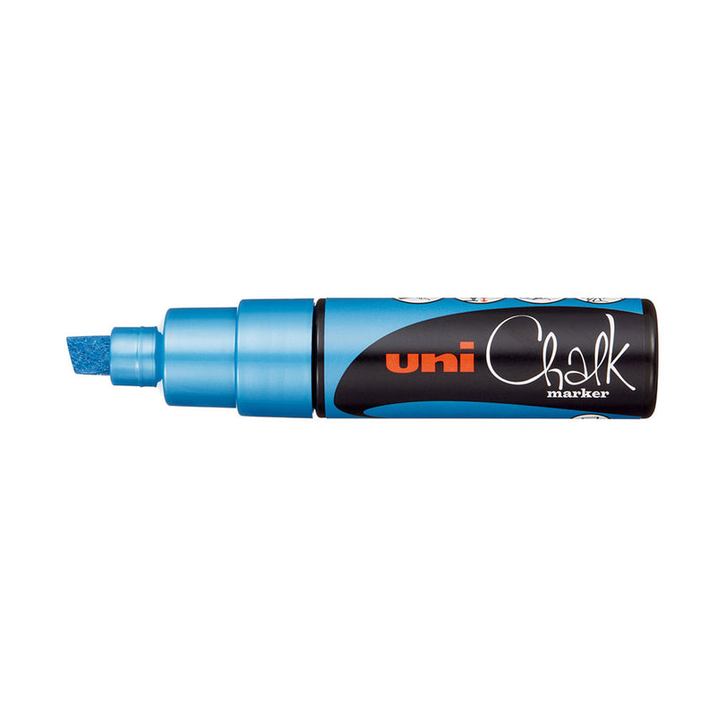 UNI-BALL 8 mm: n kärki PWE-8K Chalk Marker (metallinen)