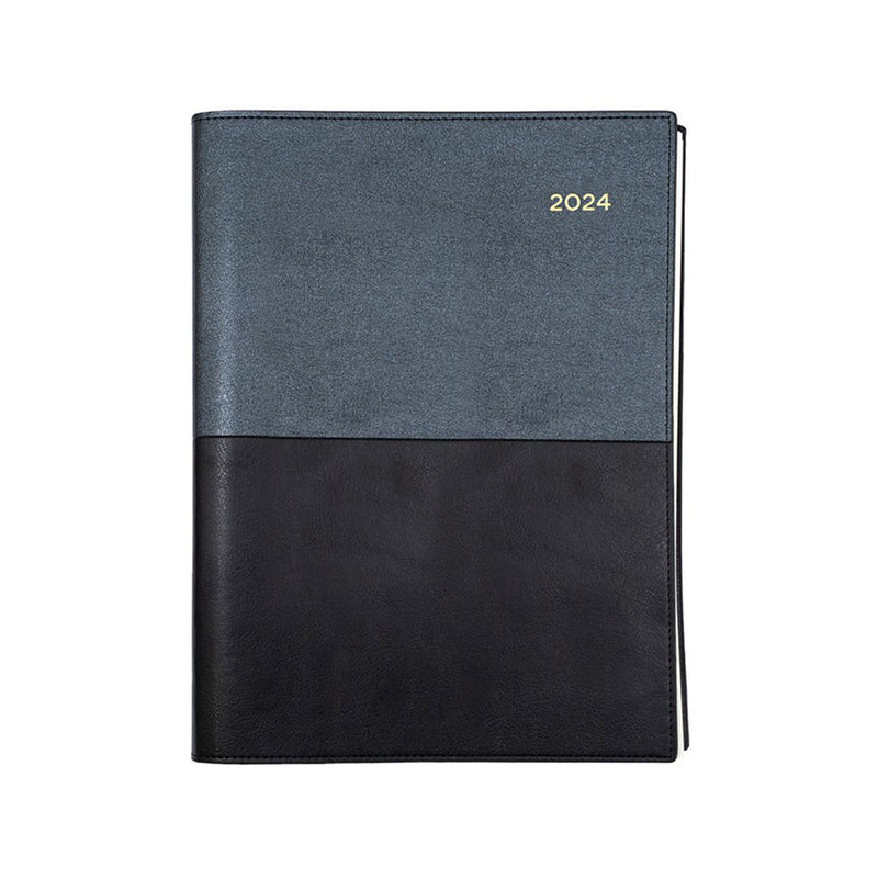 Collins Debden Vanessa A5 WTV 2024 Diary (Black)