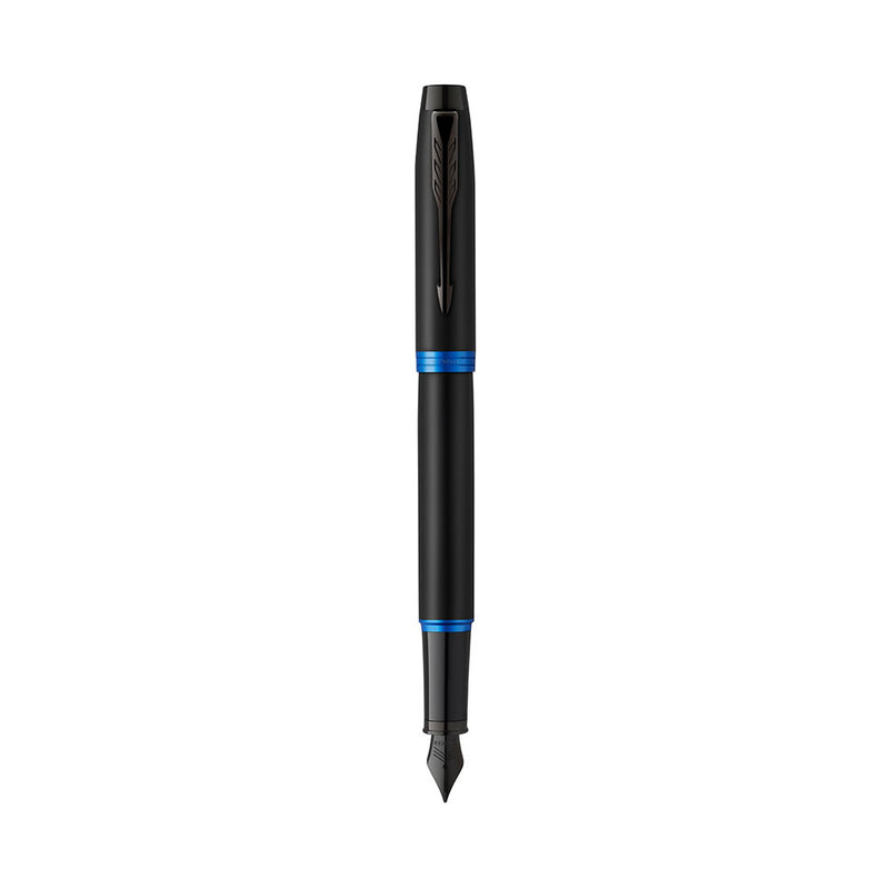 Parker Im Vibrant Rings Fountain Pen (svart)