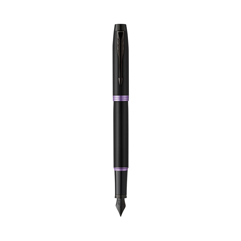 Parker Im Vibrant Rings Fountain Pen (svart)