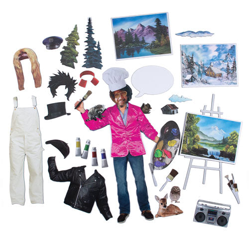 Joy of Painting Bob Ross Magnetic Dress Up Set