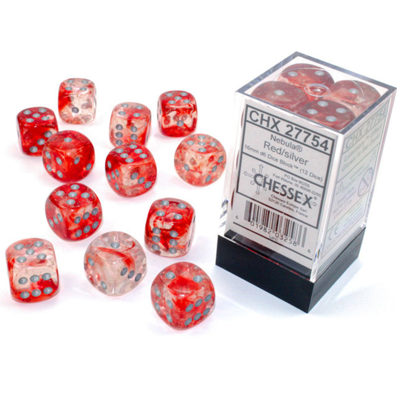 Nebula Chessex 16 mm D6 -noppalohko