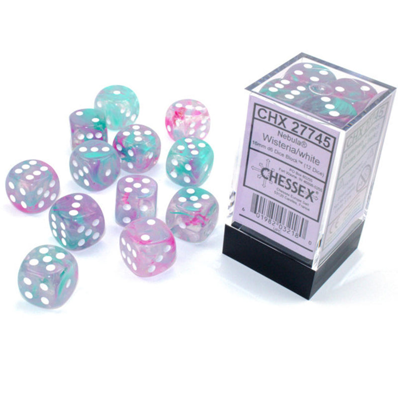 Nebula Chessex 16 mm D6 -noppalohko