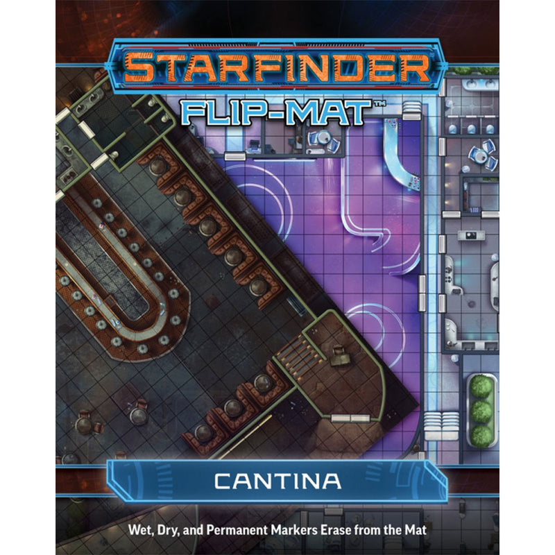 Starfinder-roolipelien pelin flip-mat