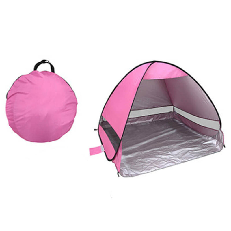 Hohes Pop-Up-Strandzelt mit Matte (165 x 150 x 110 cm)