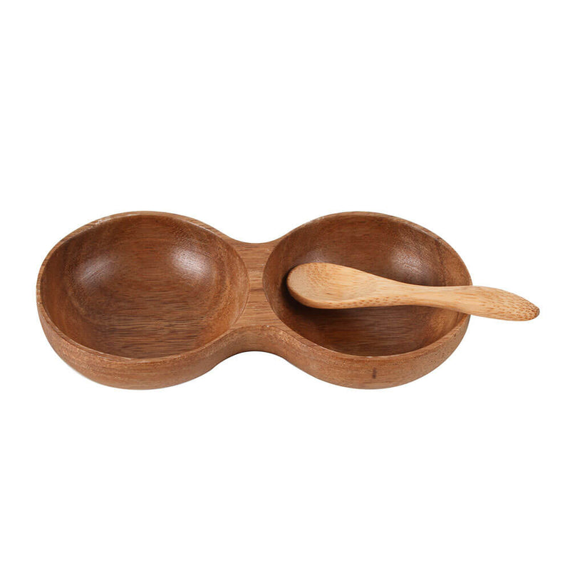 Antoniini Acacia Wood Bowl ja lusikka