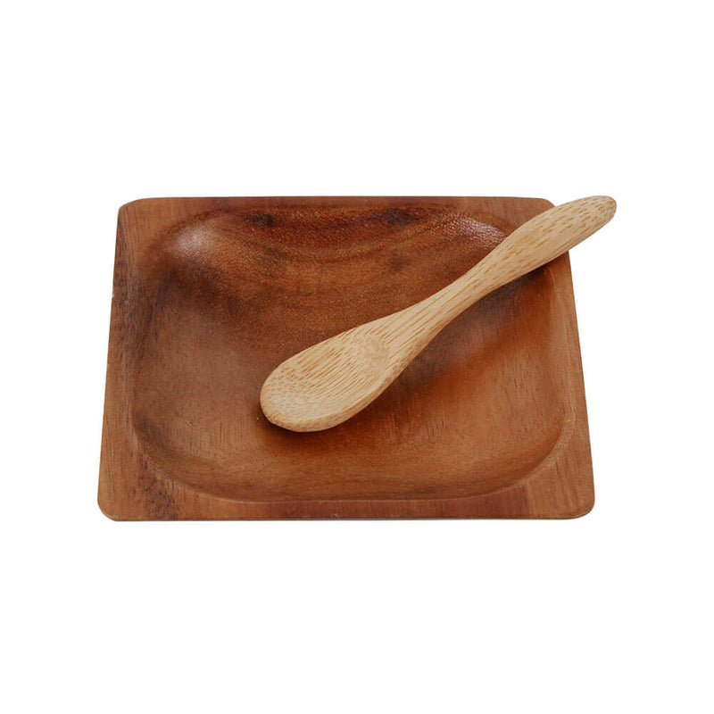 Antoniini Acacia Wood Bowl ja lusikka