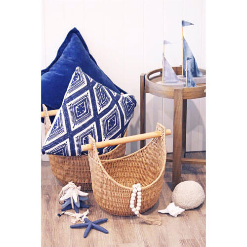 7 Seas Deep Blue Seastar Hanging Decoration (26x17x3cm)