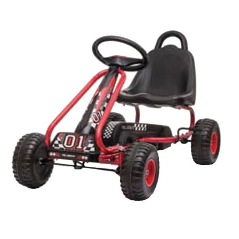 Mini-polkimen käyttöinen GO-kart (91x50x54cm)