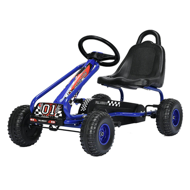 Mini-polkimen käyttöinen GO-kart (91x50x54cm)