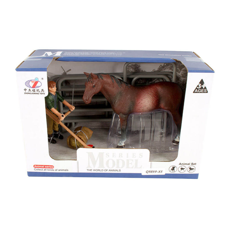 Horse and Farmer Play Set (1pc Random Style)