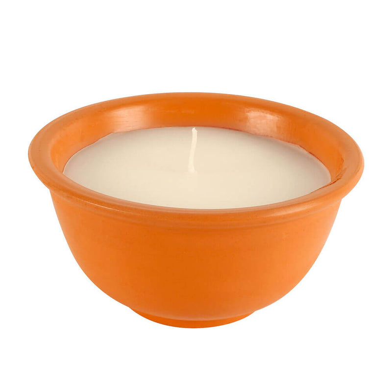 Sandalwood Citronella -kynttilä Terracotta -potissa