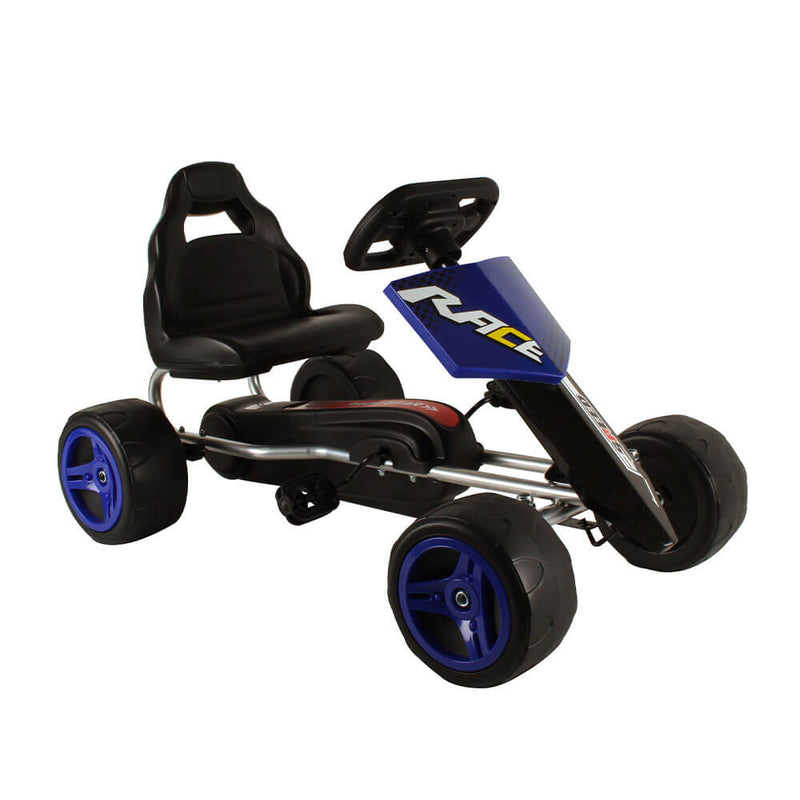 Polkimen käyttöinen GO-kart (71x45x43cm)