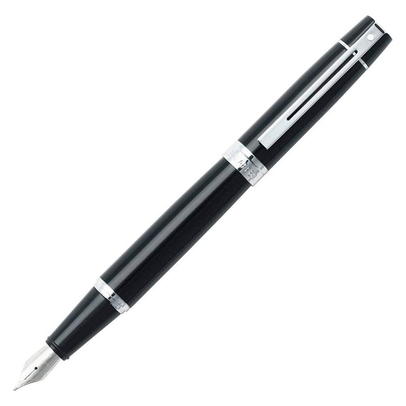 Sheaffer 300 Fine Fountain -kynä (kiiltävä musta)