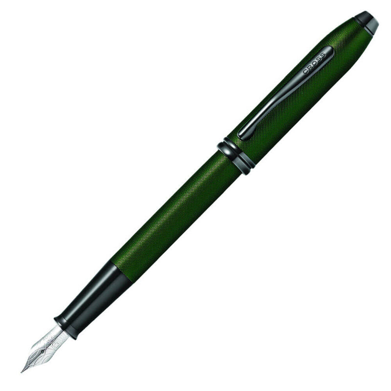 Townsend Green Microknurl och HP Black Fountain Pen